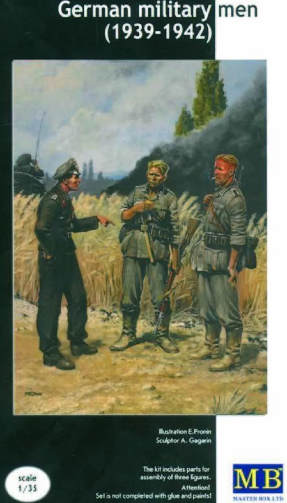 Deutsche Soldaten 1939-1942 - 1:35e - Master Box Ltd. - Master Box