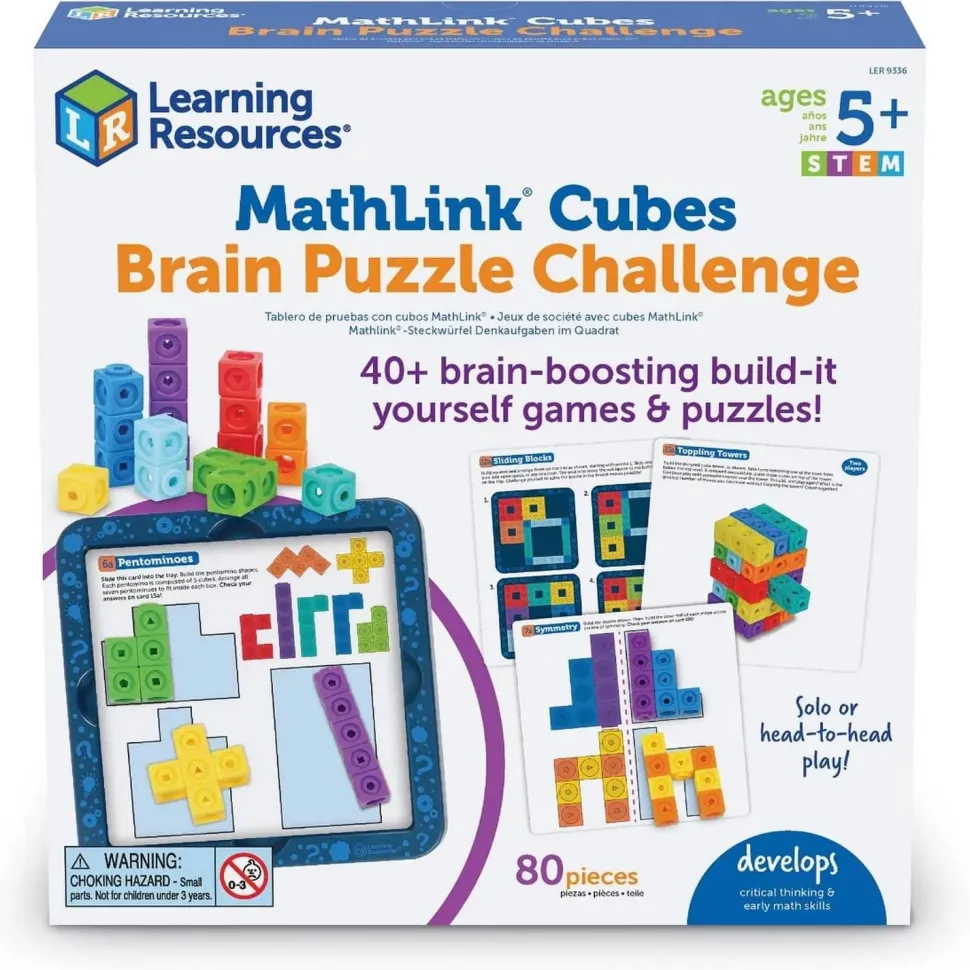 Défis Cubes MathLink - Learning Resources