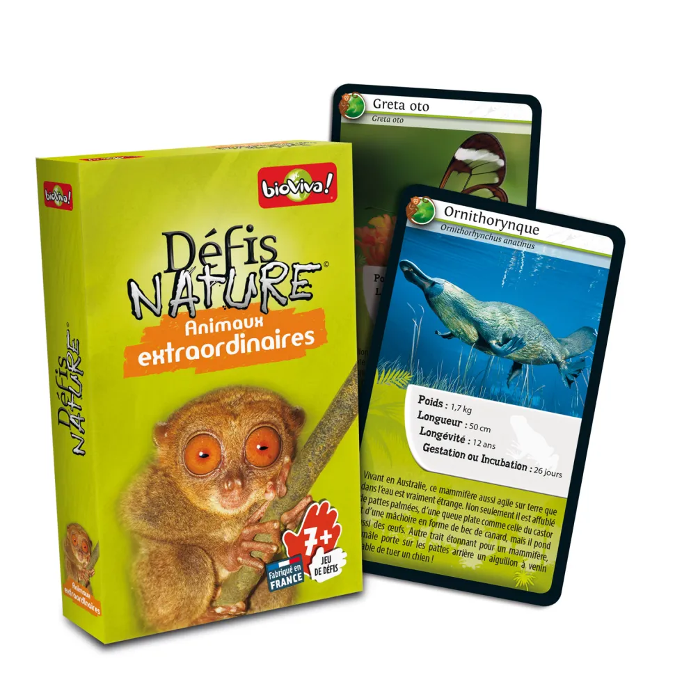 Défis Nature : Animaux Extraordinaires - Bioviva
