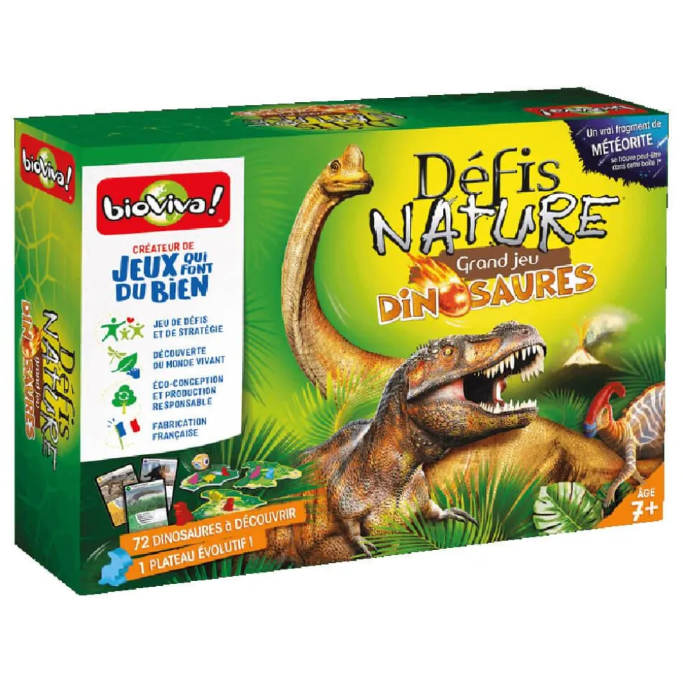 Défis Nature : Grand Jeu : Dinosaures - Bioviva