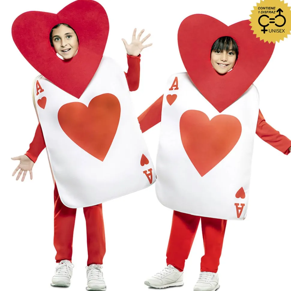 Déguisement As de Coeur - Enfant - RueDeLaFete