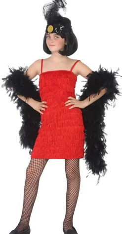 Déguisement Charleston Rouge - Enfant - RueDeLaFete