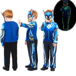 Déguisement Chase Phosphorescent : Pat' Patrouille (Paw Patrol) - Enfant - RueDeLaFete