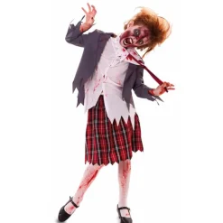 Déguisement d'écolière Zombie - Enfant - RueDeLaFete