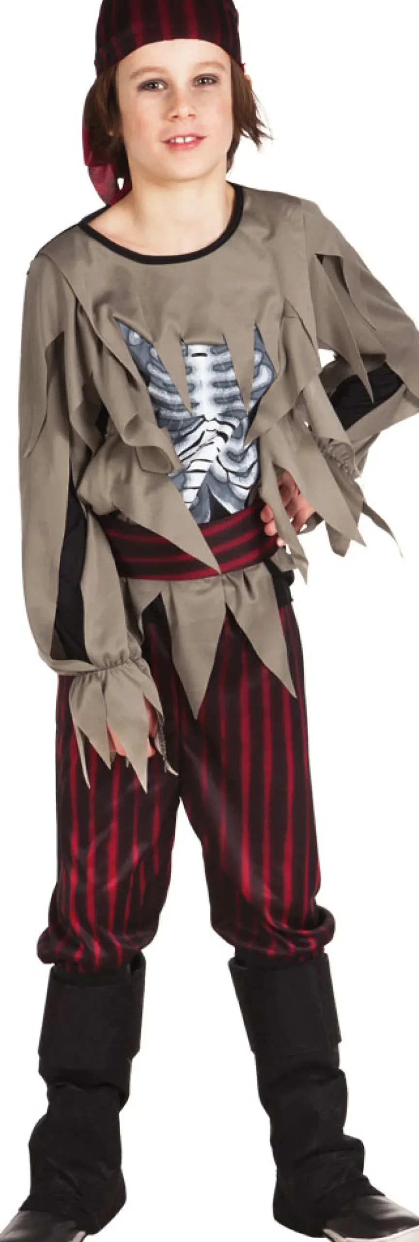 Déguisement de Corsaire - Squelette - Enfant - RueDeLaFete