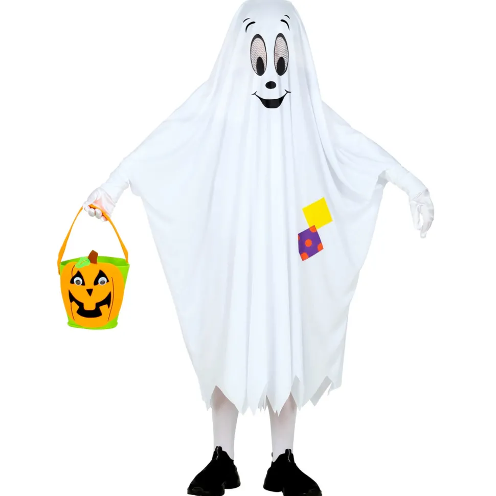 Déguisement de Fantôme - Poncho Enfant - Mixte - RueDeLaFete