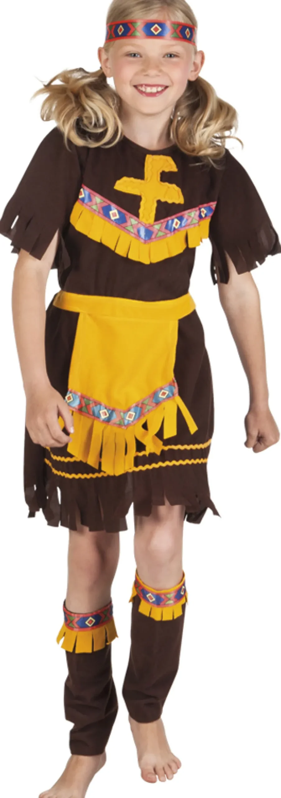 Déguisement de Petite Indienne Aleshanee - RueDeLaFete