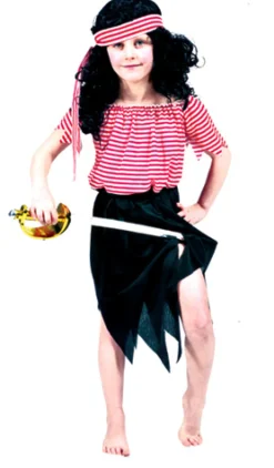 Déguisement De Piratesse – Enfant - RueDeLaFete