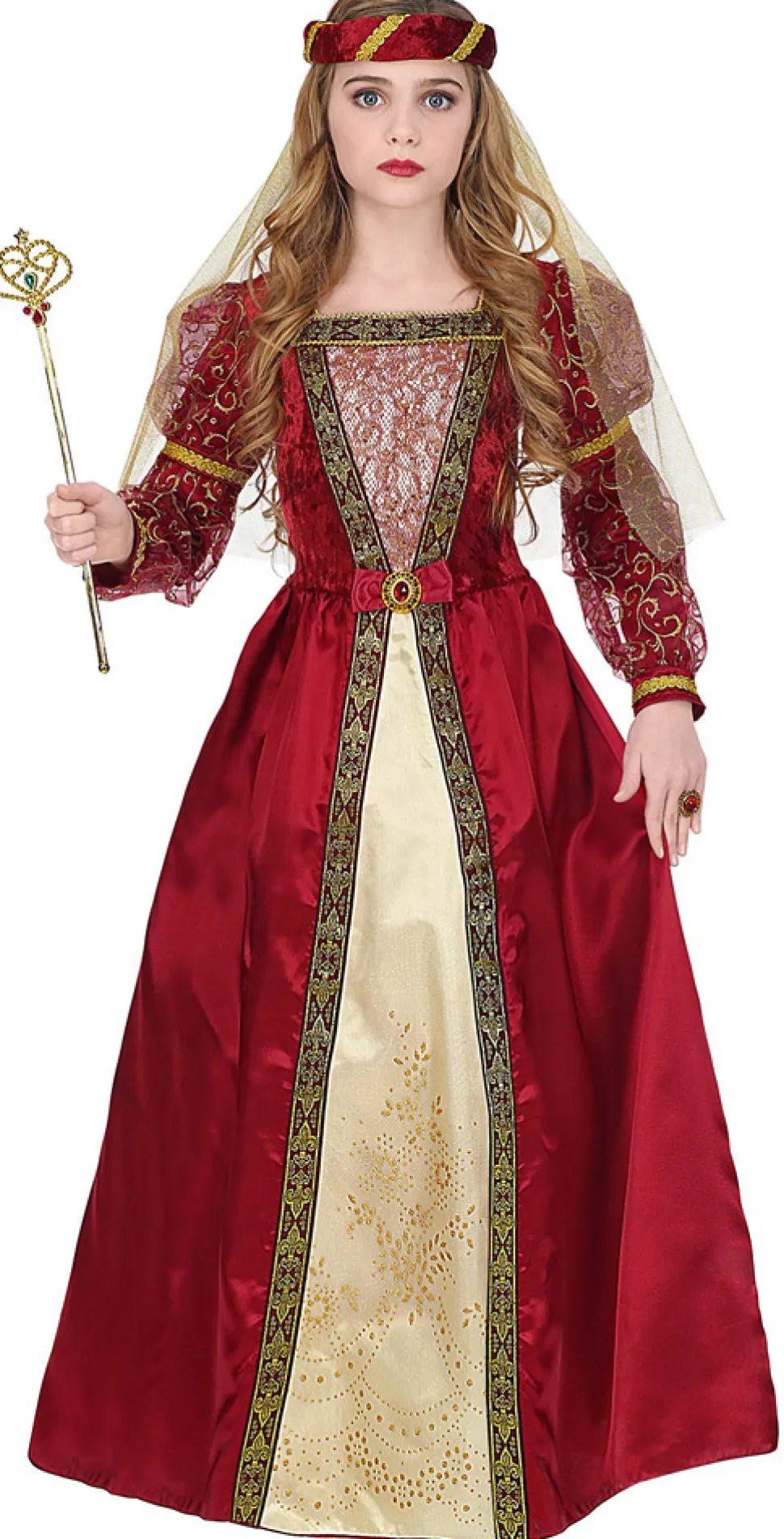 Déguisement De Princesse Médiévale - Fille - RueDeLaFete