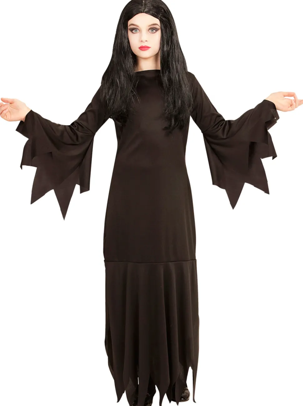 Déguisement de Sorcière Gothique - Mortisia - Enfant - RueDeLaFete