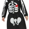 Déguisement de Squelette - Bébé Fille - RueDeLaFete