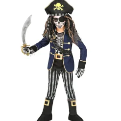 Déguisement de Squelette Capitaine Pirate - Garçon - RueDeLaFete