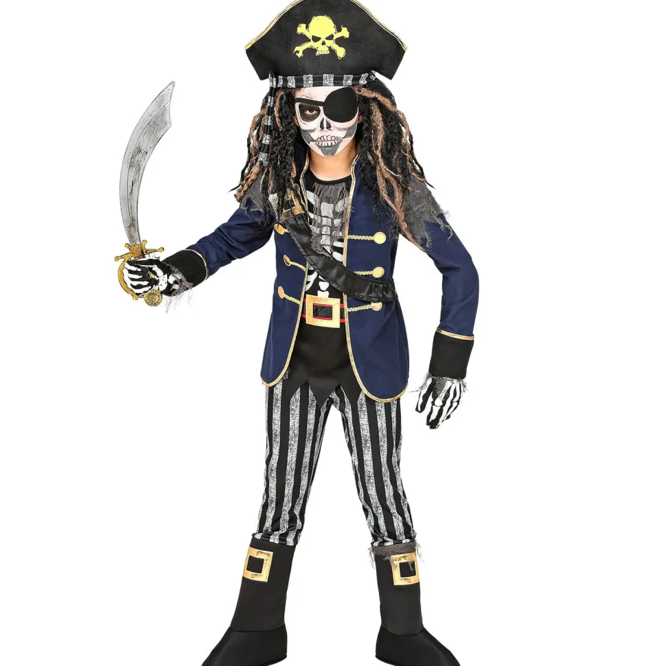 Déguisement de Squelette Capitaine Pirate - Garçon - RueDeLaFete