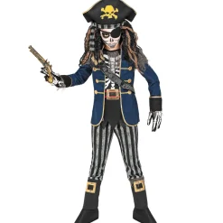 Déguisement de Squelette Capitaine Pirate - Garçon - RueDeLaFete
