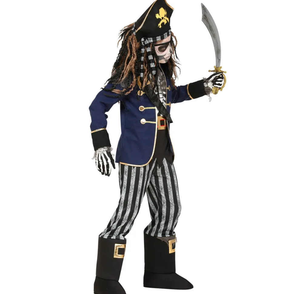 Déguisement de Squelette Capitaine Pirate - Garçon - RueDeLaFete