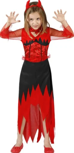 Déguisement Diablesse Enfant - RueDeLaFete