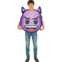 Déguisement Emoji® Diable adulte - RueDeLaFete