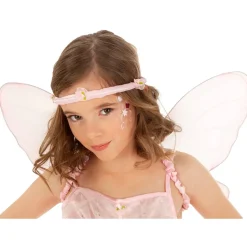 Déguisement Fée Danae Rose luxe - enfant - RueDeLaFete