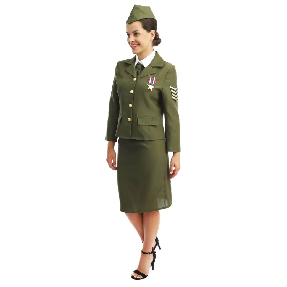 Déguisement militaire DDay - femme - RueDeLaFete