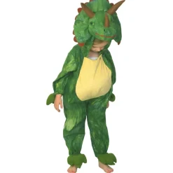 Déguisement peluche dinosaure/tricératops - enfant - RueDeLaFete