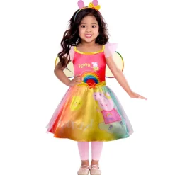 Déguisement Peppa Pig™ - Robe Arc-en-ciel - Fille - RueDeLaFete