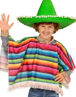 Déguisement Poncho Mexicain - Enfant - RueDeLaFete