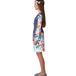Déguisement Robe Hippie - Fille - RueDeLaFete