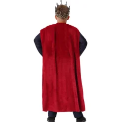 Déguisement Roi Médiéval Rouge - Garçon - RueDeLaFete