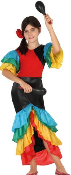 Déguisement Samba - Fille - RueDeLaFete