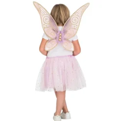 Déguisement Set Fée Papillon enfant, Rose - RueDeLaFete