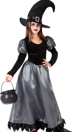 Déguisement Sorcière - Fille - RueDeLaFete