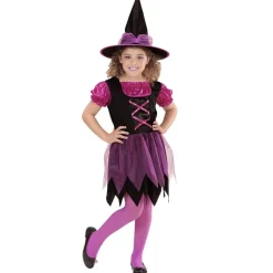 Déguisement sorcière rose - Fille - RueDeLaFete