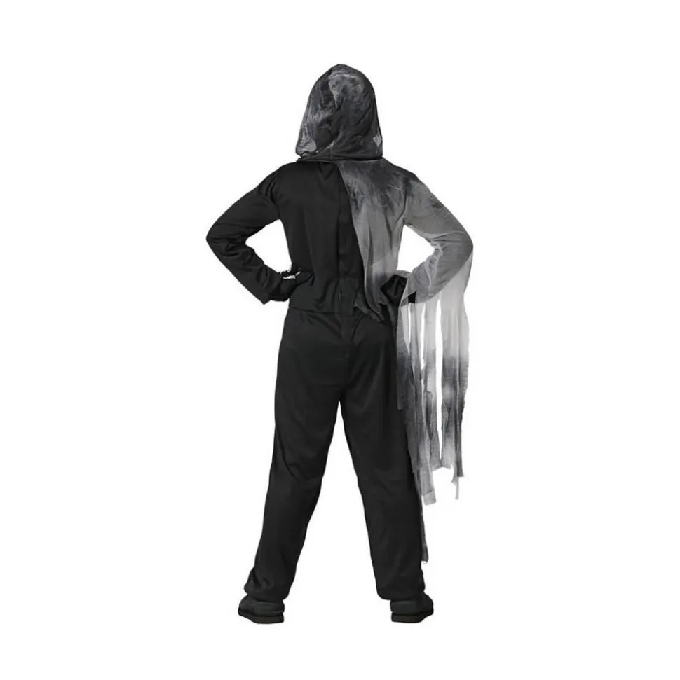 Déguisement squelette noir - Enfant - RueDeLaFete