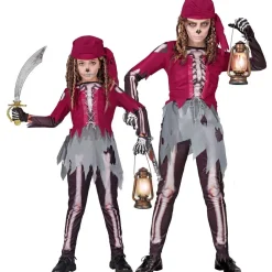 Déguisement Squelette Pirate - Fille - RueDeLaFete