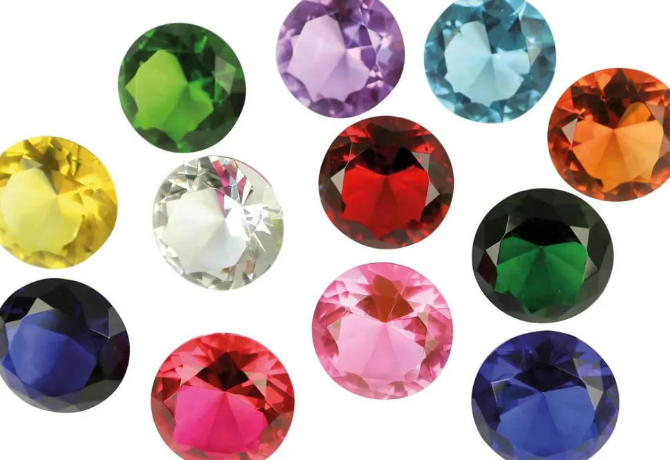 Diamants 60 mm, Set de 12 - Eduplay