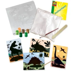 Dinosaures 2 en 1 - Moulage et peinture - SES Creative