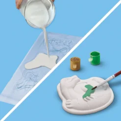 Dinosaures 2 en 1 - Moulage et peinture - SES Creative