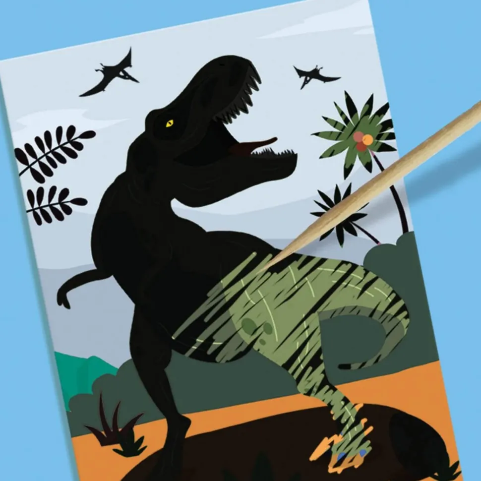 Dinosaures 2 en 1 - Moulage et peinture - SES Creative