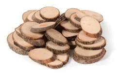 Disques en bois nature ovales set de 30 - Eduplay