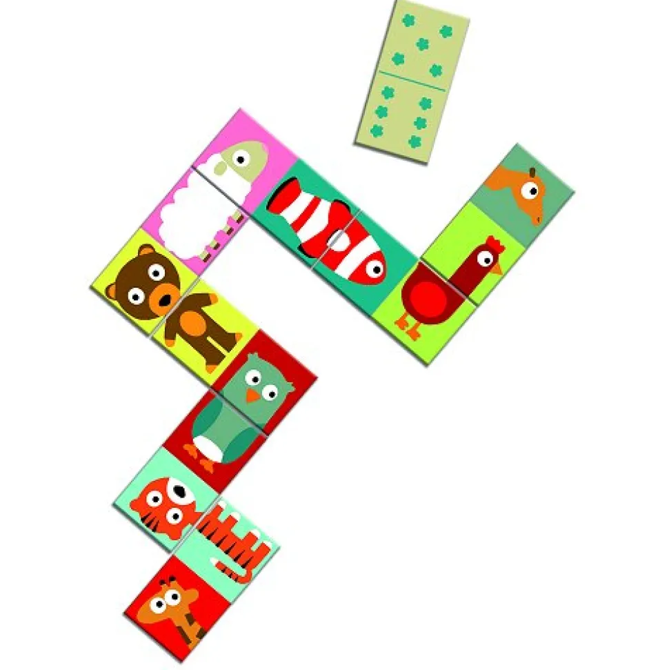 Domino : Animo-puzzle - Djeco