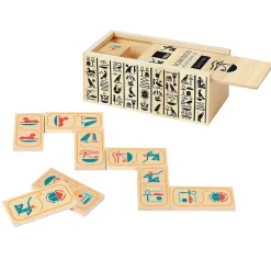 Dominos hiéroglyphes en bois - Musée du Louvre - Vilac