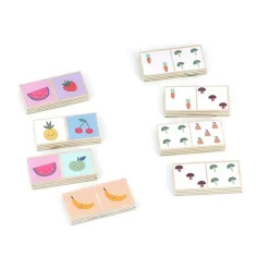 Dominos réversibles fruits / légumes - Sarah - Vilac