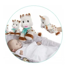 Doudou marionnette Sophie la girafe - Vulli