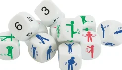 Dés de mouvement, set de 12 - Eduplay