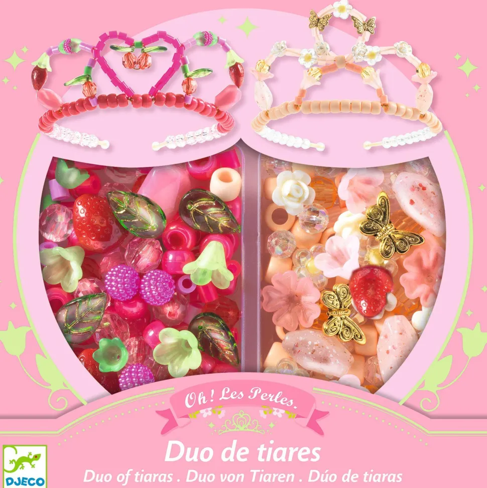 Duo de tiares - Rose - Djeco