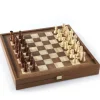 Echecs Backgammon 41Cm en Noyer - Manopoulos