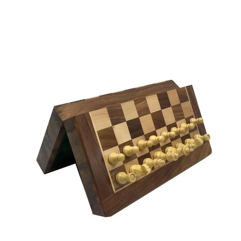 Echiquier Pliant 18cm Roi 31mm - Piatnik