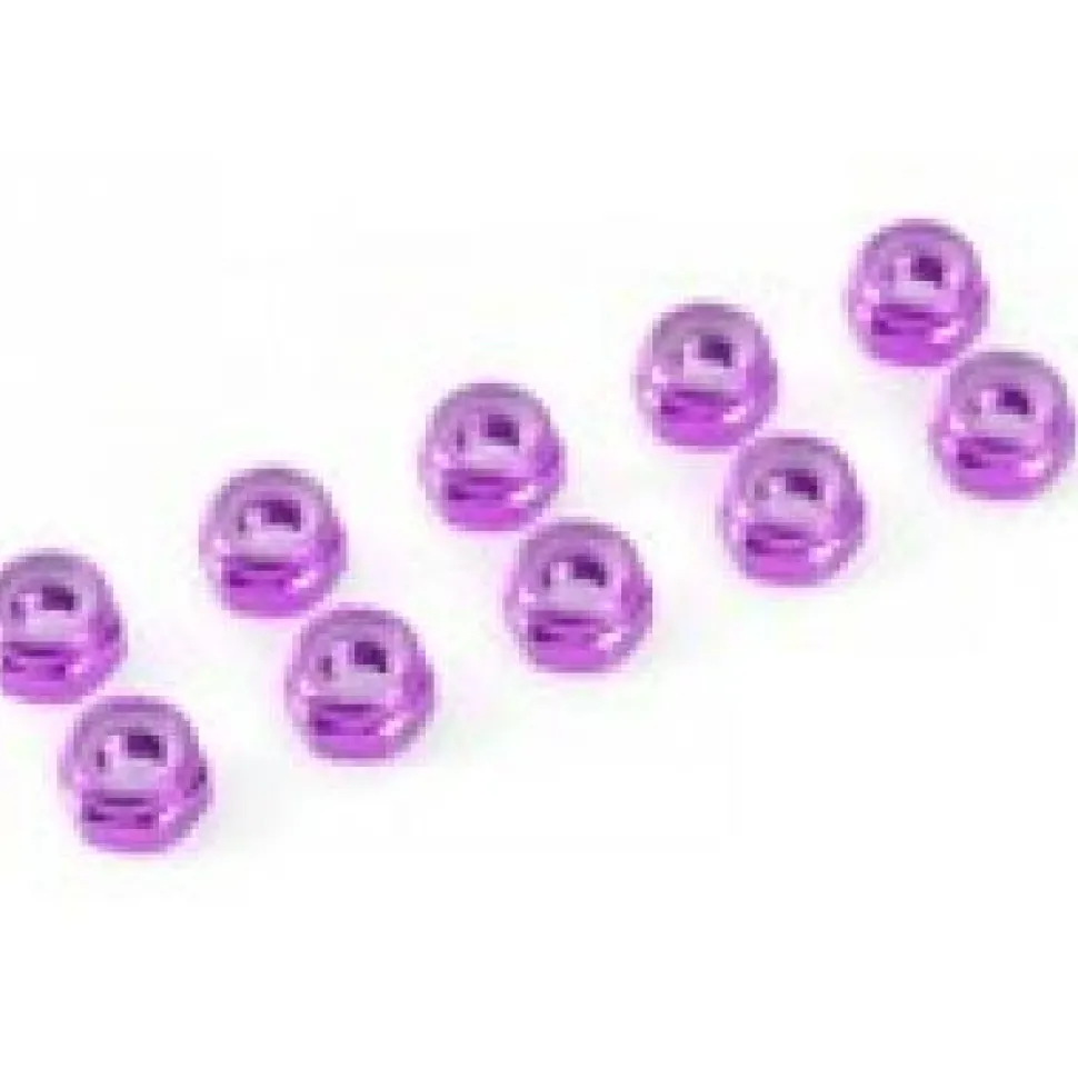 Ecrou Hex Bloq. M4 Alu Violet (1) - GF-0400-042 - Gforce