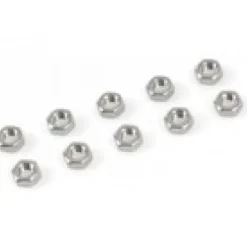 Ecrou Hex M2 Inox (10) - GF-0250-001 - Gforce