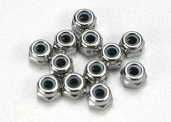 Ecrous Nylstop 2,5Mm (12) - Traxxas